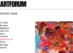 Press on Carolyn Case: Artforum, "Critics' Pick" by Andy M. Clark