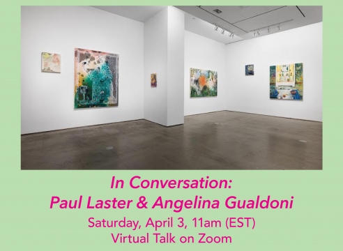 Zoom talk with Angelina Gualdoni and Paul Laster