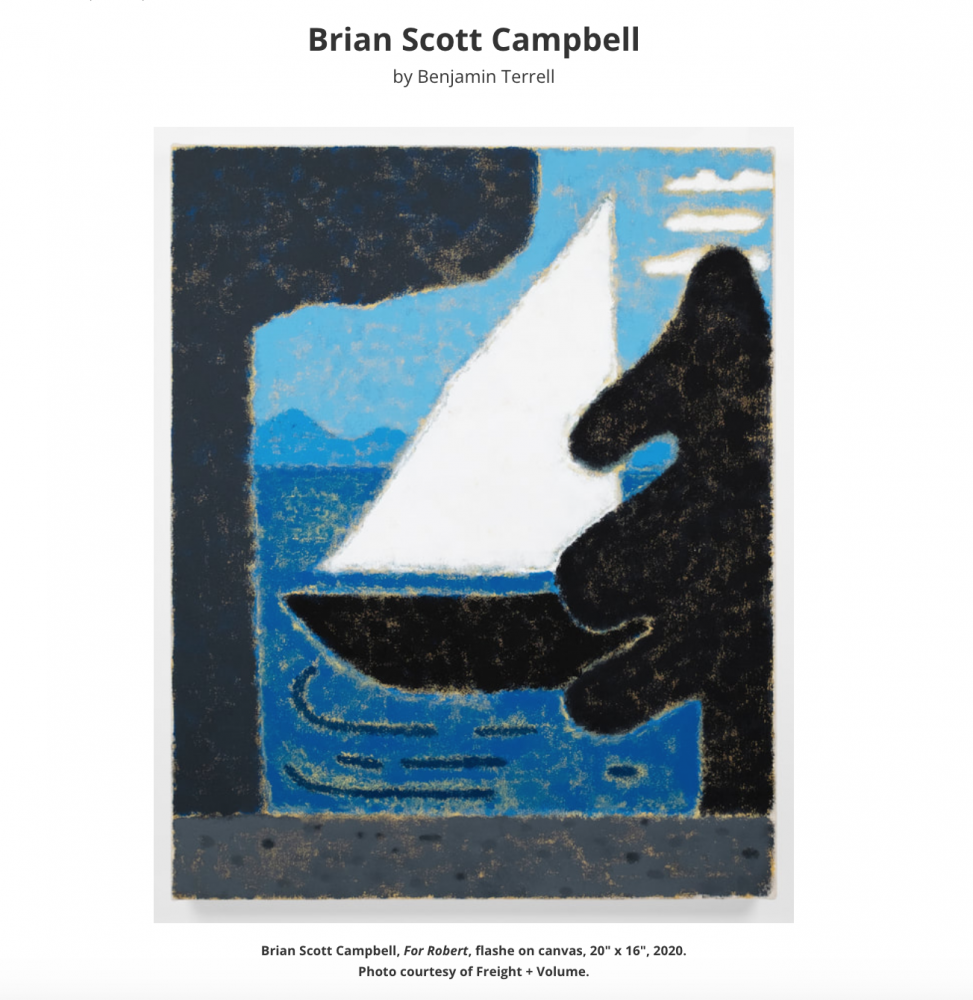 Brian Scott Campbell in Notes of Persisten Awe by Benjamin Terrell