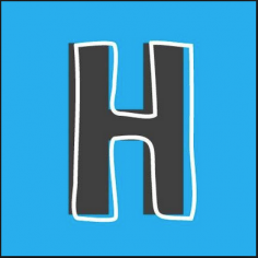 Hyperallergic H logo