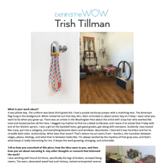 Art Pow Wow "Behind the WOW: Trish Tillman"