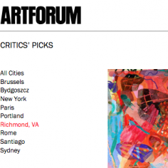 Carolyn Case in Artforum: "Critics' Pick" by Andy M. Clark