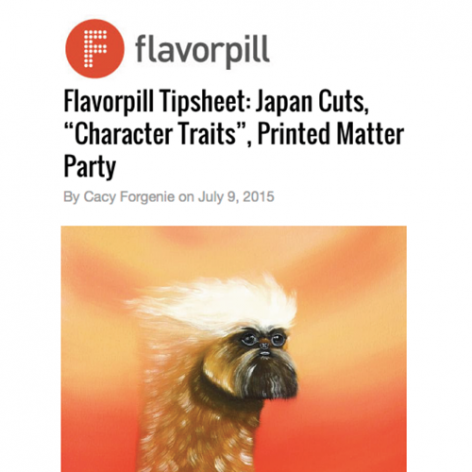 Flavorpill: flavorpill tipsheet: japan cuts, character traits, printed matter party