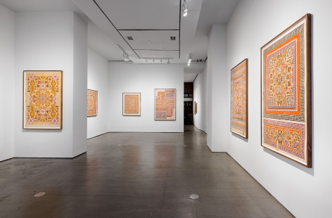 Installation view of Matthew Craven: "TIMES GONE BY"