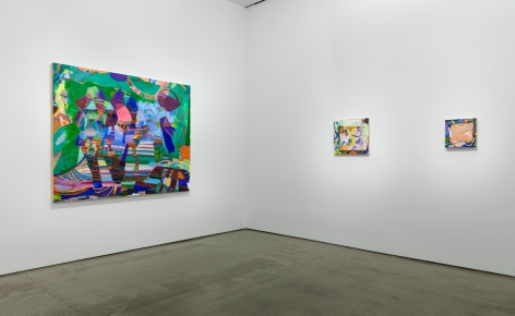 Installation view of Carolyn Case, "Before It Sinks In"