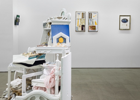 Installation view of Julie Schenkelberg: "From the Ashes"