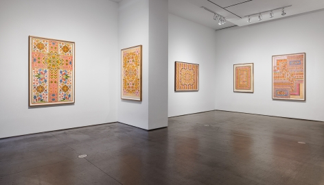 Installation view of Matthew Craven: "TIMES GONE BY"
