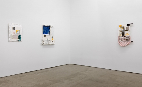 Installation view of Julie Schenkelberg, "From the Ashes"